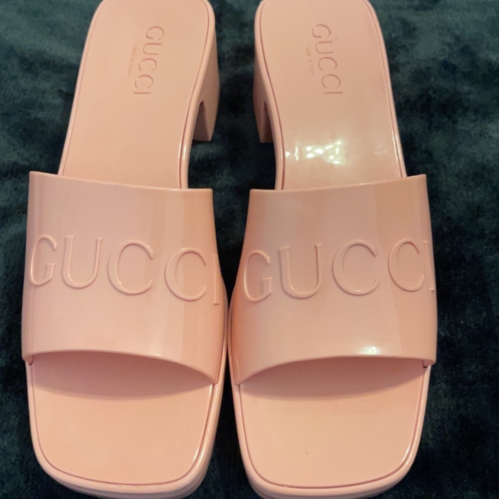 Gucci Rubber Slide Sandal